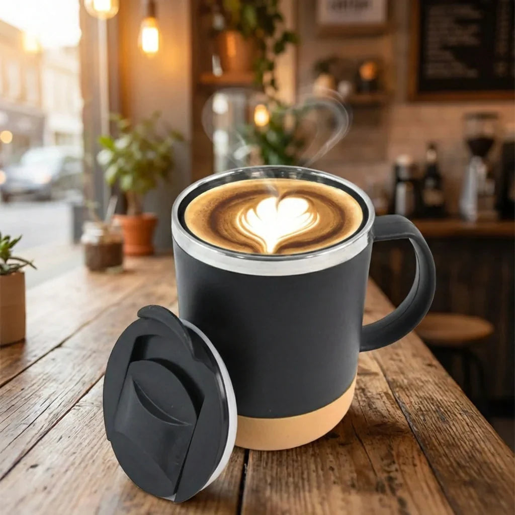 Best coffee mug with lid (approx 350ml) - mugs | 2026 | fast shipping