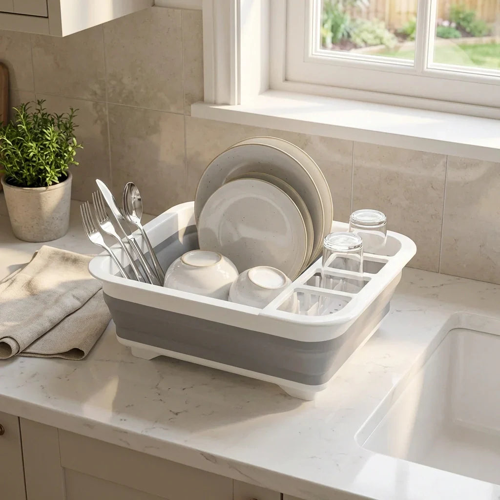 Best collapsible folding silicone dish drying drainer rack - home & garden | 2026 | fast shipping