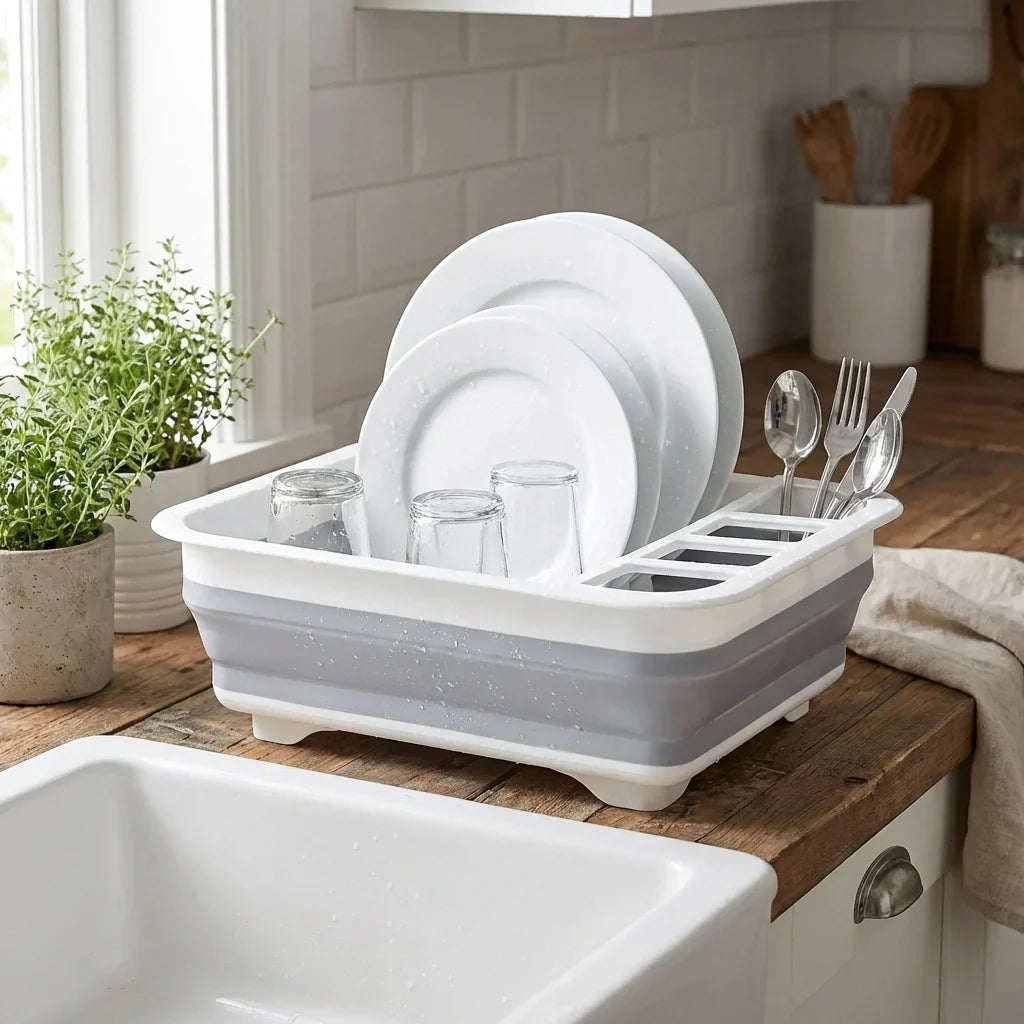Best collapsible folding silicone dish drying drainer rack - home & garden | 2026 | fast shipping