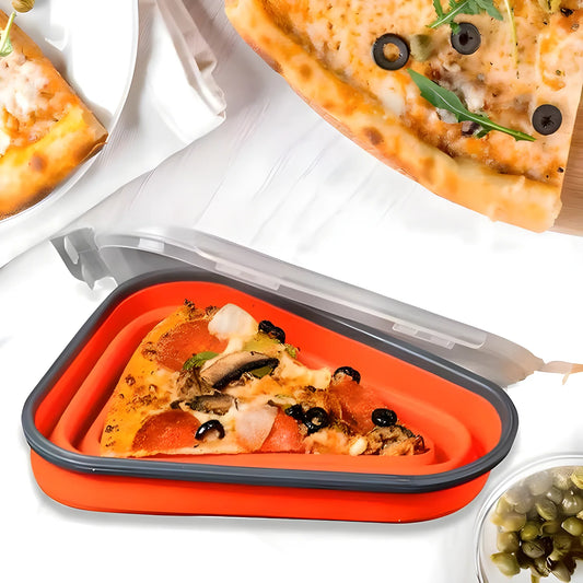 Collapsible Pizza Slice Container Kitchenware