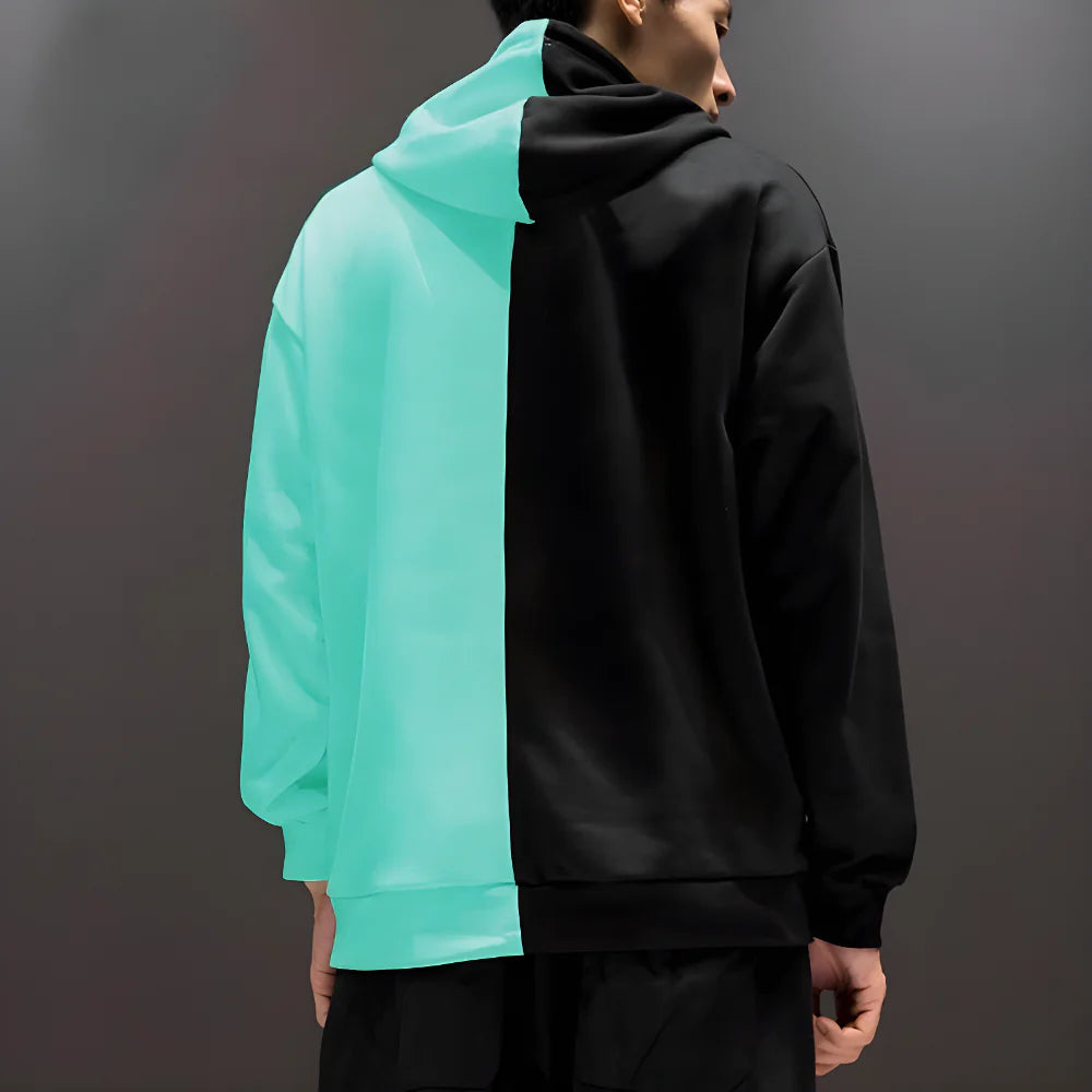Color Block Hoodie clothing