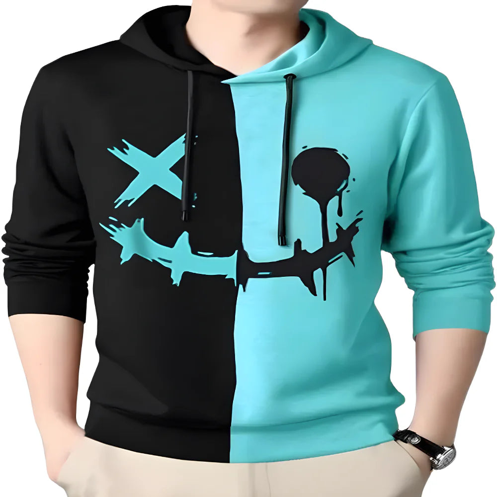 Color Block Hoodie clothing
