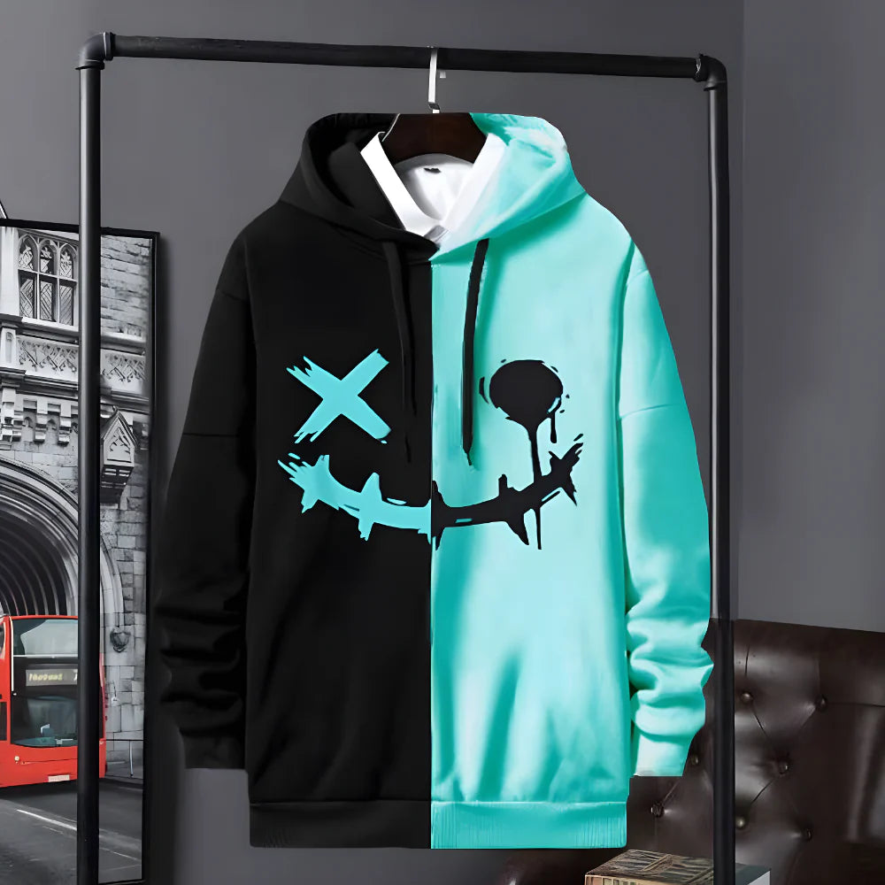 Color Block Hoodie clothing