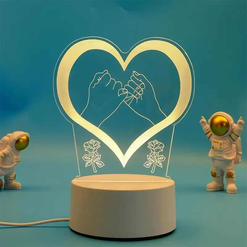 Color Changing 3D Night Lamp home decor