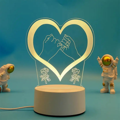 Color Changing 3D Night Lamp home decor