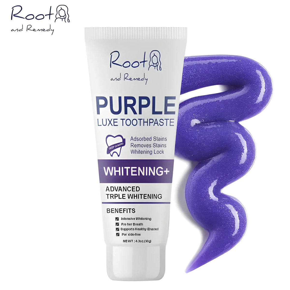 Thootpaste Color Color-Correcting Purple Toothpaste – MaxSmile