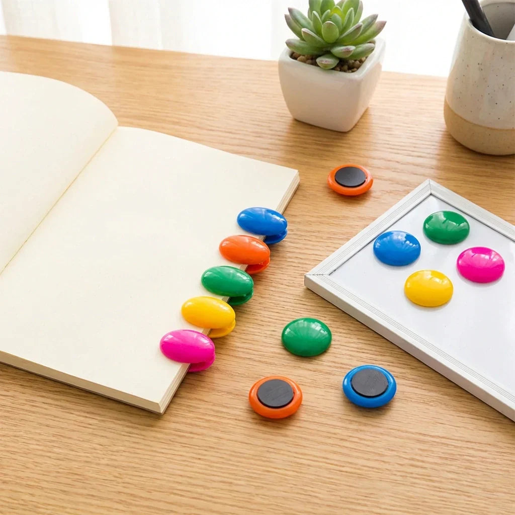 Best color magnetic buttons – 200 pcs - tacks & pushpins | 2026 | fast shipping