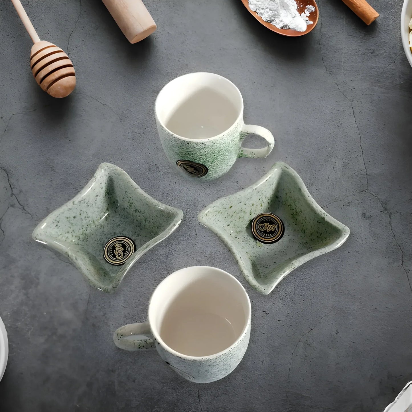 Best colorful ceramic cup & bowl set - coffee tea cups | 2025 | fast shipping