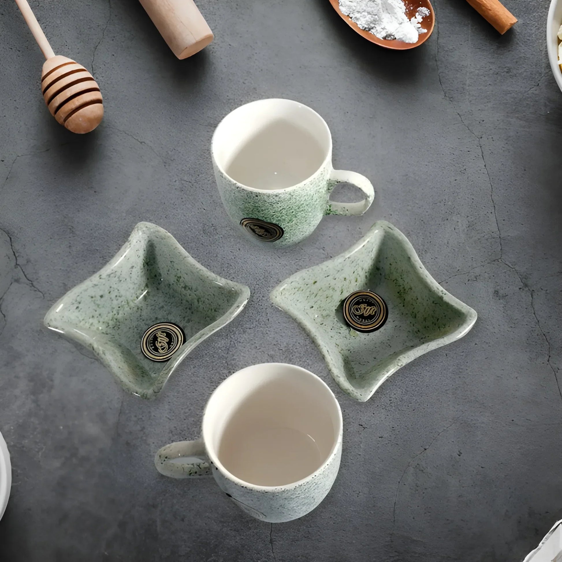 Best colorful ceramic cup & bowl set - coffee tea cups | 2025 | fast shipping