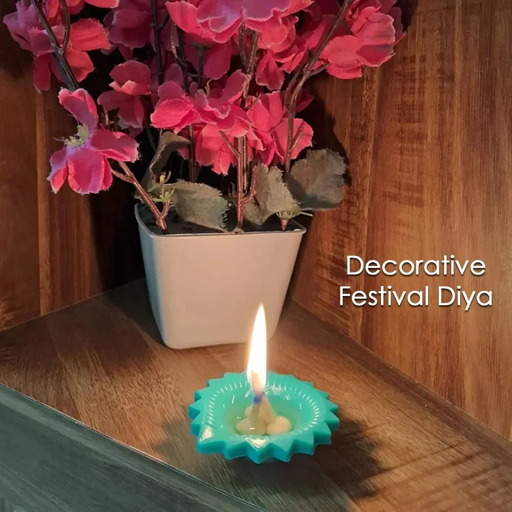 Best colorful silicone diya set - candle holders | 2025 | fast shipping
