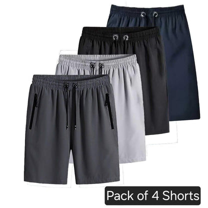 Combo of 3 Men’s Stretchable Cotton Shorts