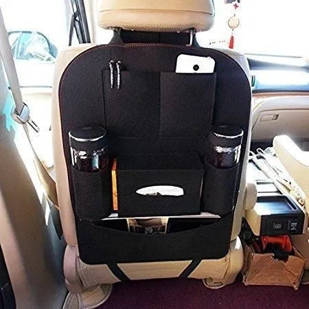 Car Back Seat Storage Organizer
