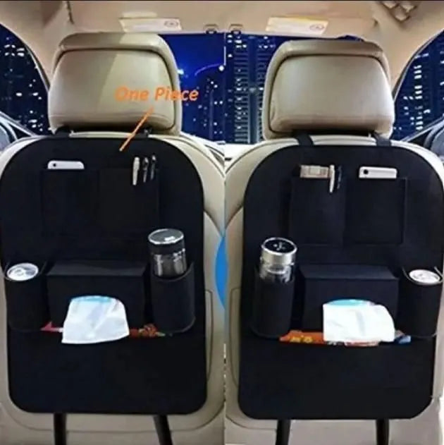 Compatible Multi Pocket Seat Back Storage Bag Organizer Holders car accessories