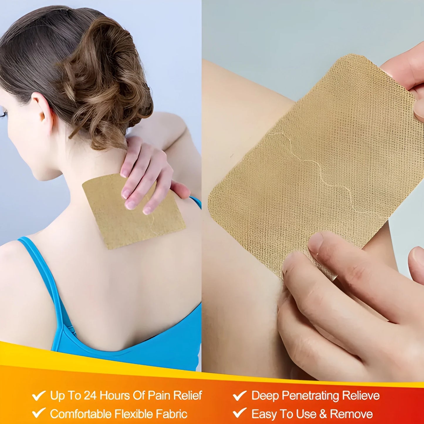 Cooling & Warming Patches (Pack of 10) – For Back Shoulder & Joint Areas