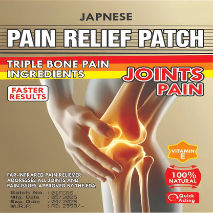 Cooling & Warming Patches (Pack of 10) – For Back Shoulder & Joint Areas