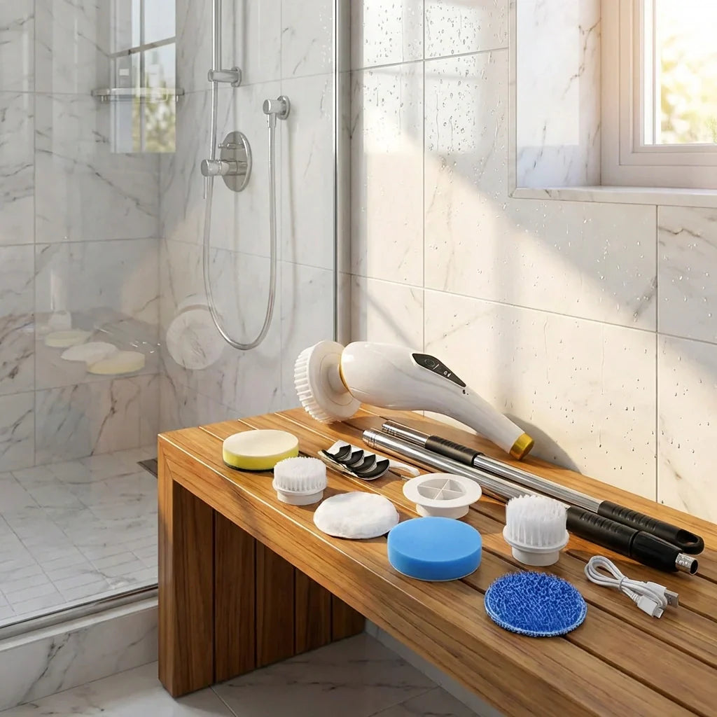 Best cordless electric spin scrubber - household cleaning supplies | 2026 | fast shipping