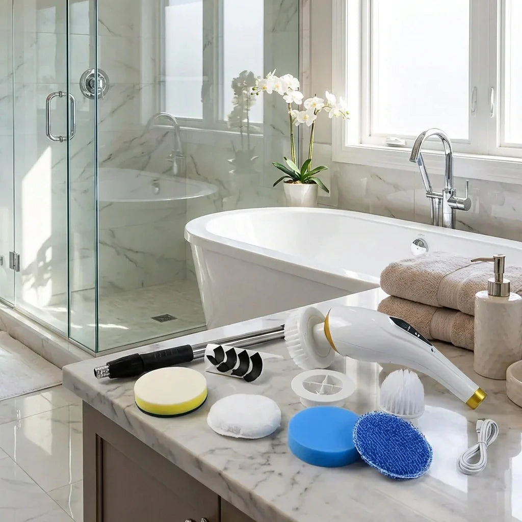 Best cordless electric spin scrubber - household cleaning supplies | 2026 | fast shipping