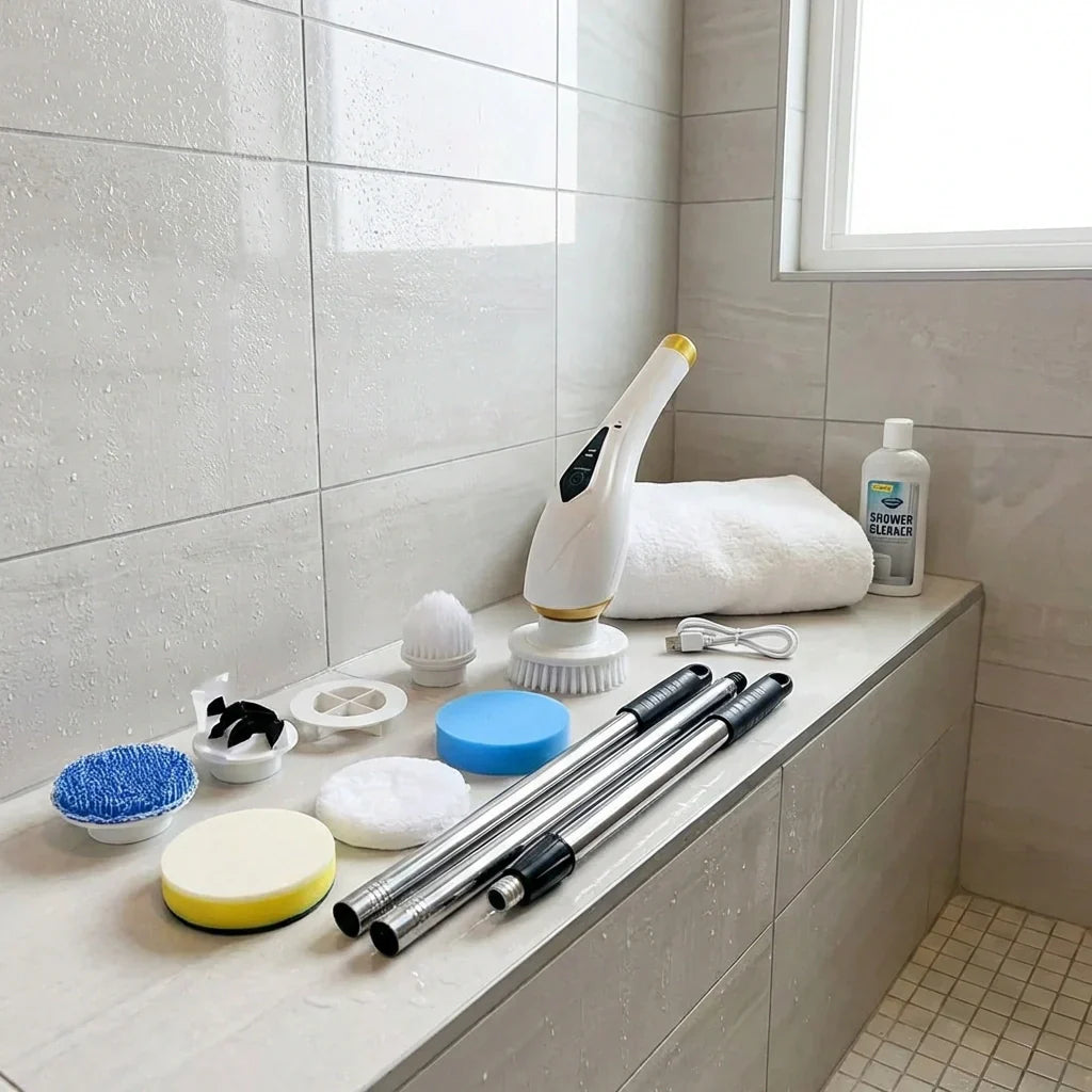 Best cordless electric spin scrubber - household cleaning supplies | 2026 | fast shipping