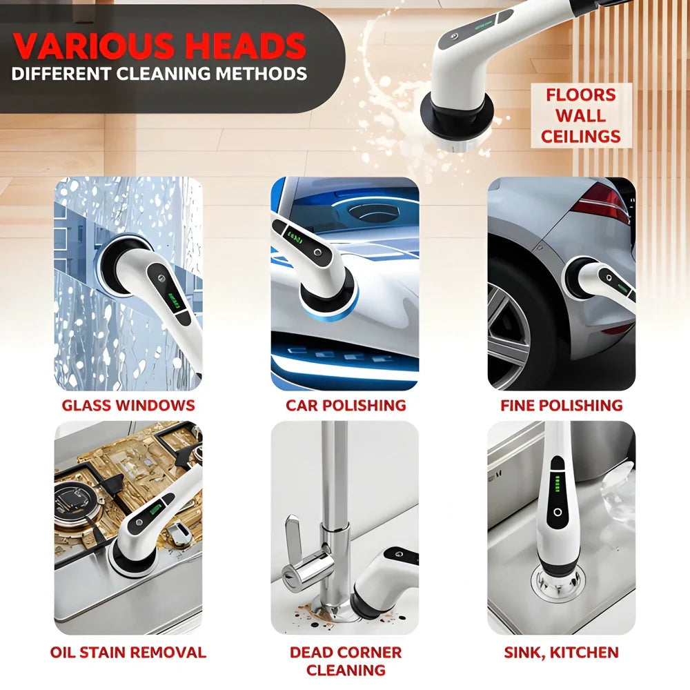 Best cordless power scrubber brush - clear kerosene | 2025 | fast shipping