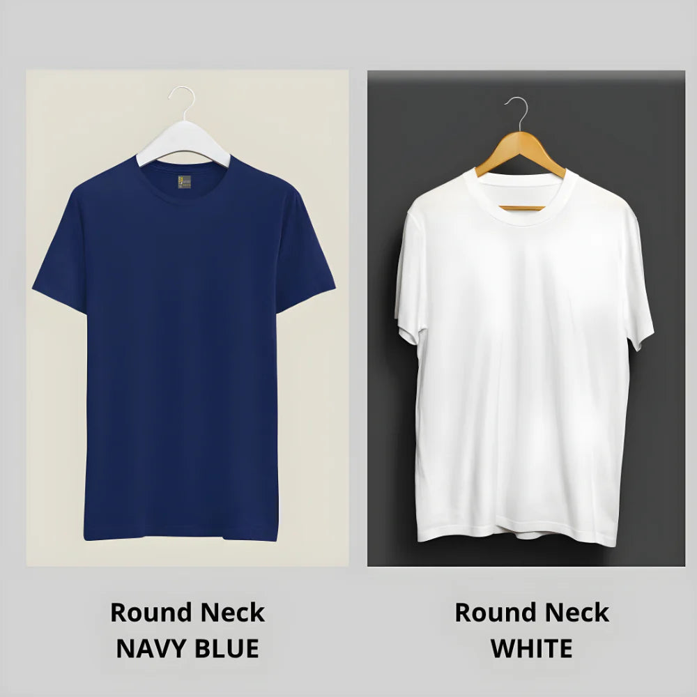 Cotton Printed Tees Pack Of 2
