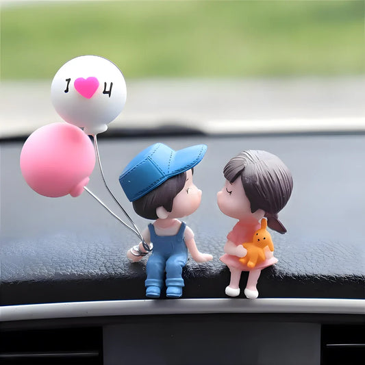 Couple Car Decoration Cute Cartoon Couples