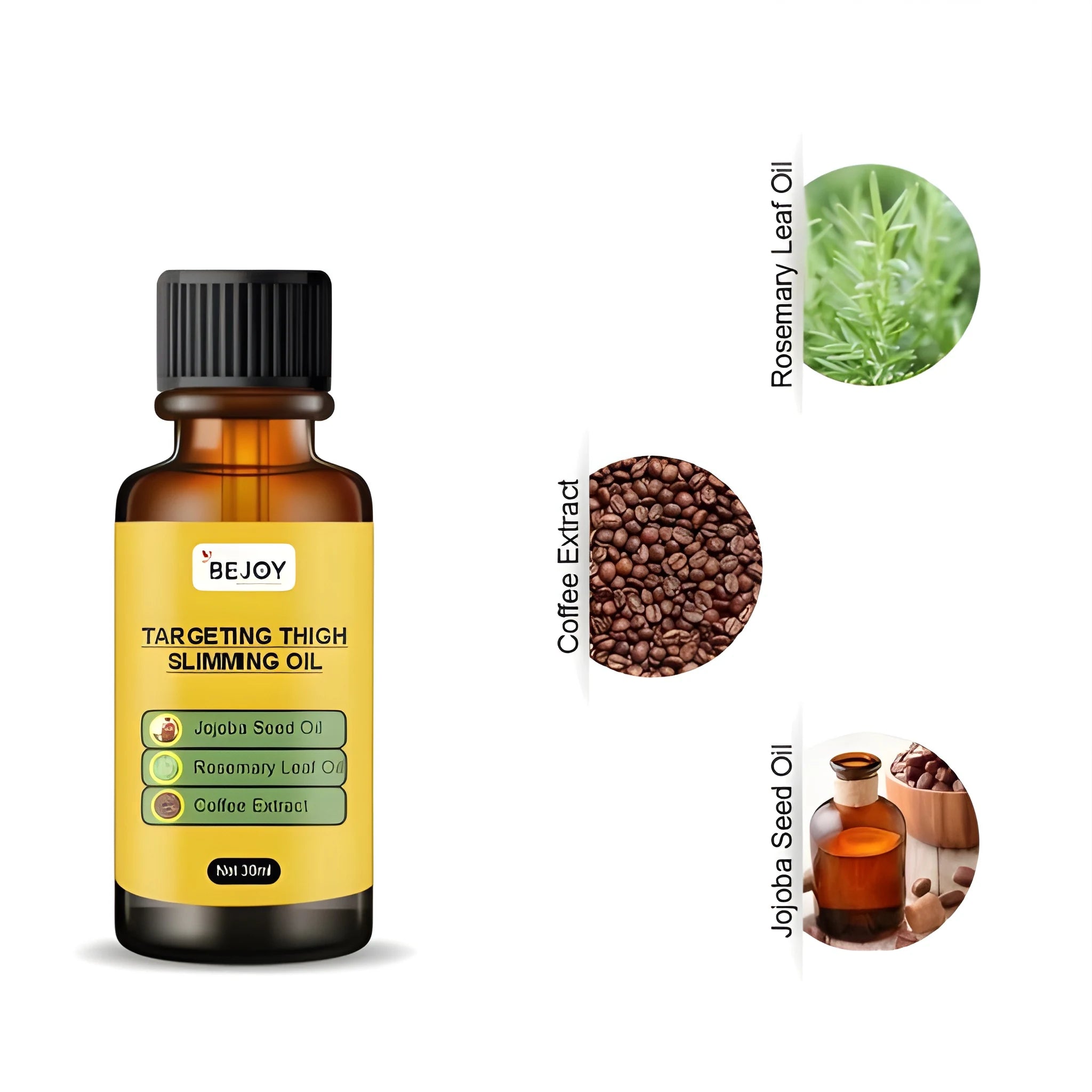 Thigh Massage Oil – Pack of 2 (30ml Each)