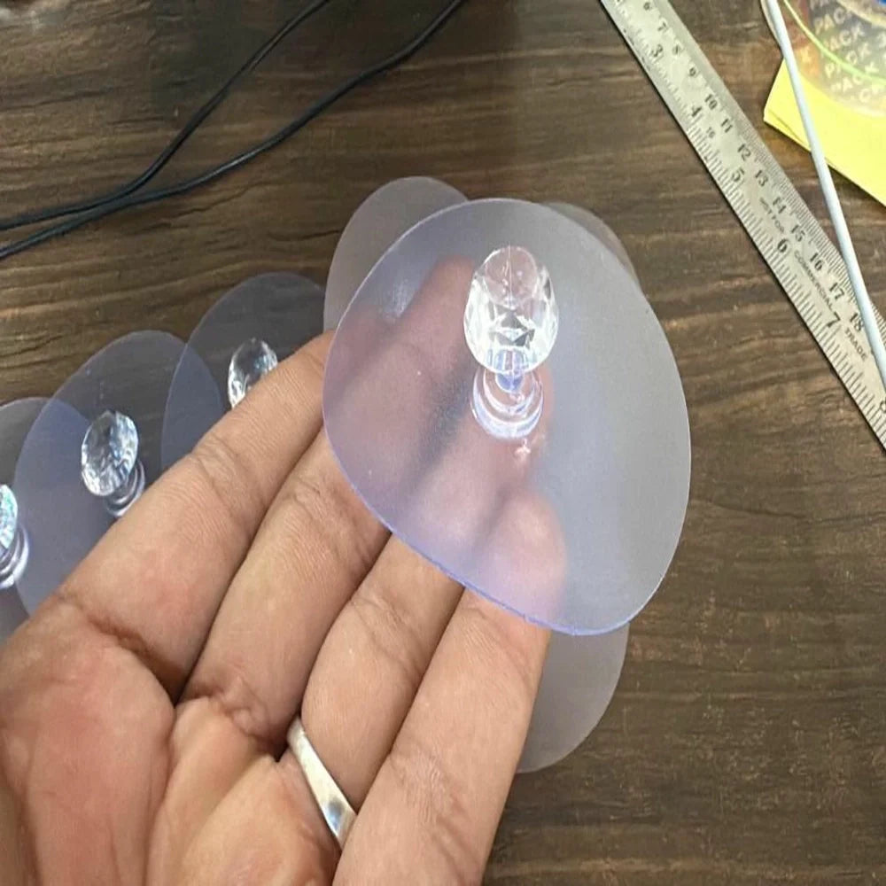 Crystal Stick On Door Knobs