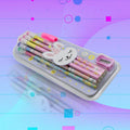 Cute Animal Pencil Set with Eraser & Sharpener (14 Pc)