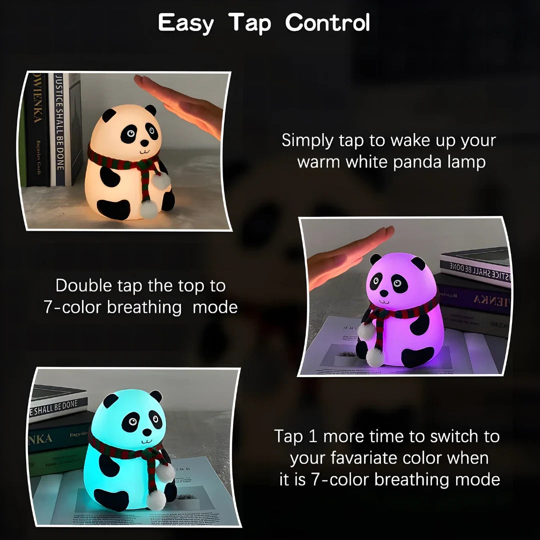 Cute Panda Light Lamp For Kids