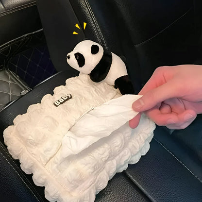 Cute Panda Tissue Holder