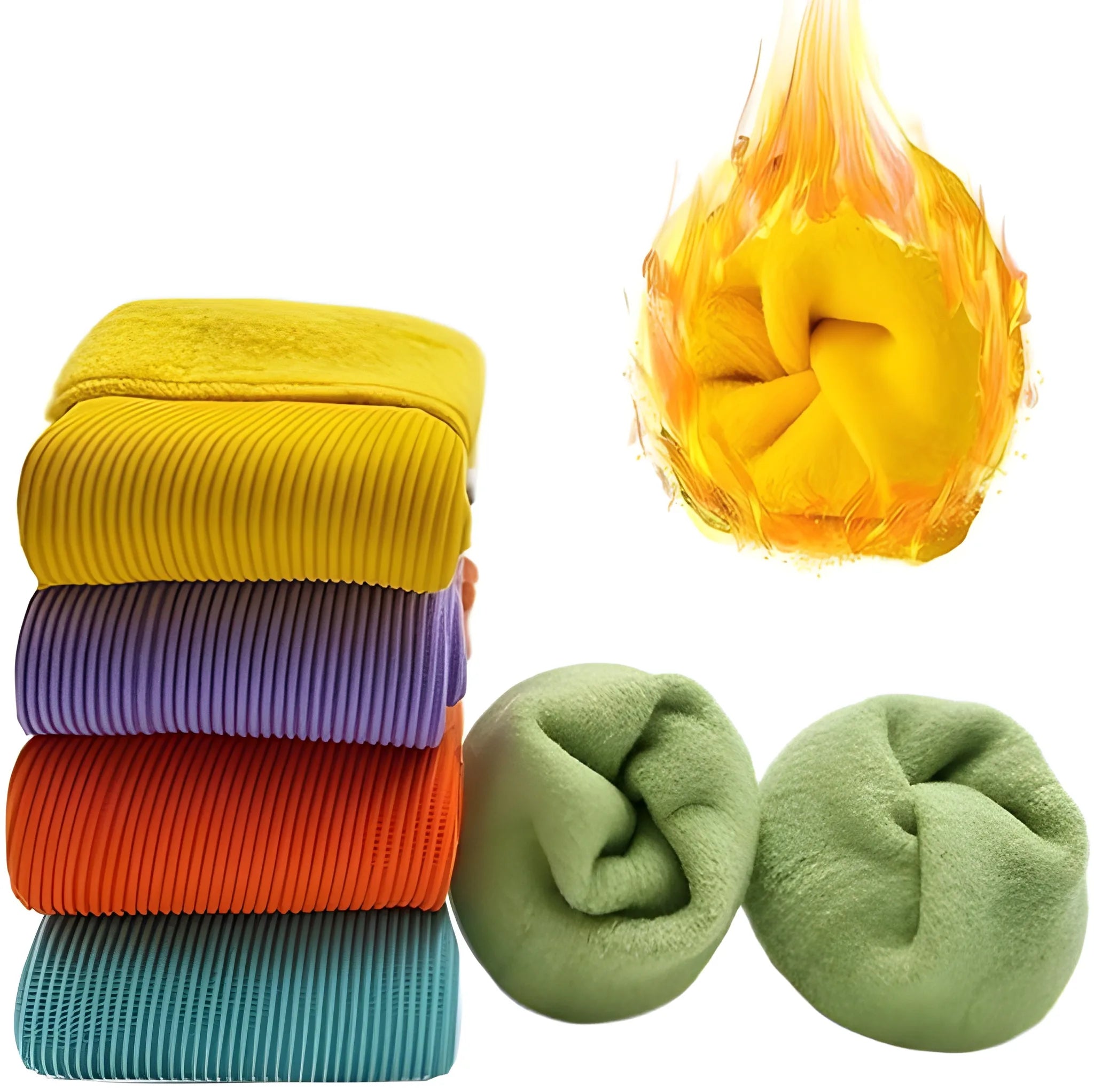 Thermal Wool Socks (2 Pair)