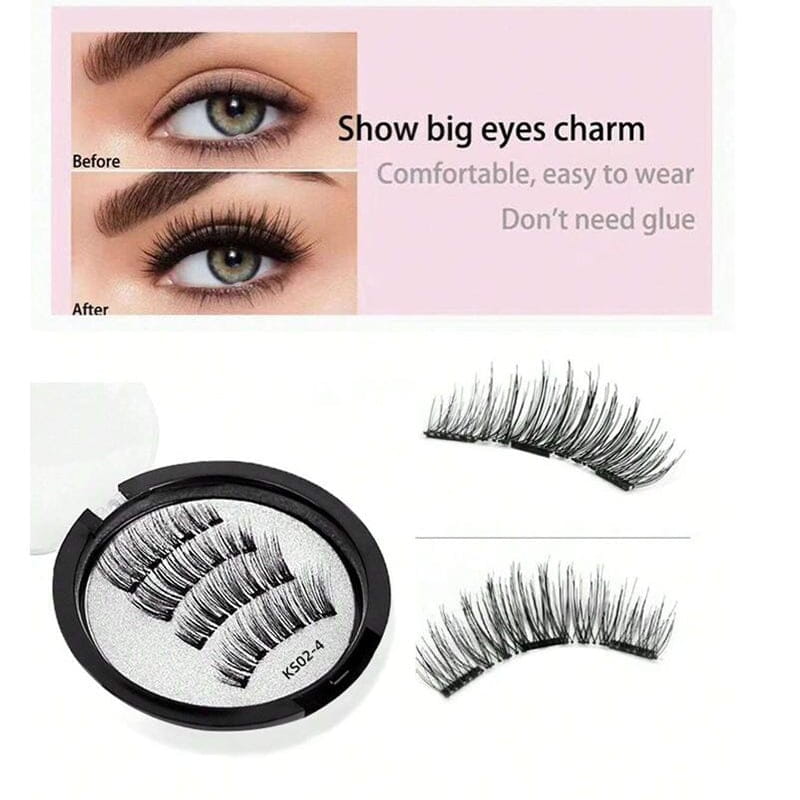 Bonjour 3d Eyelashes With Glue