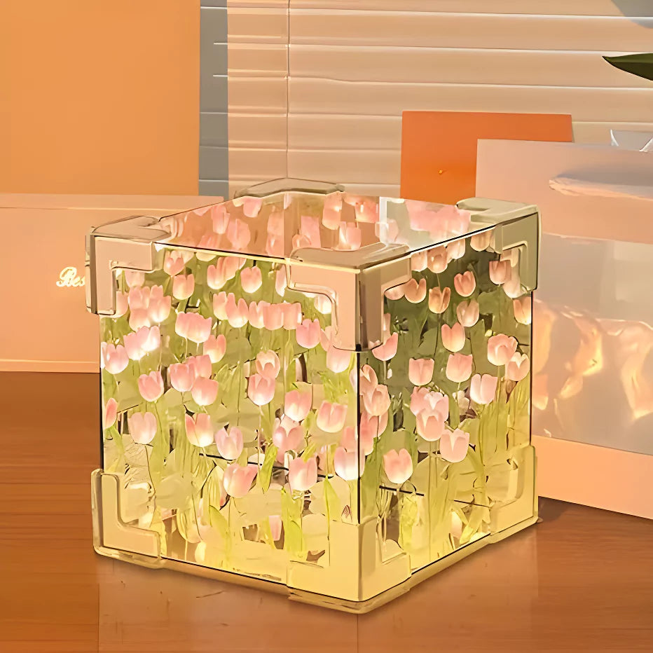 Decorative Tulip Mirror Lamp