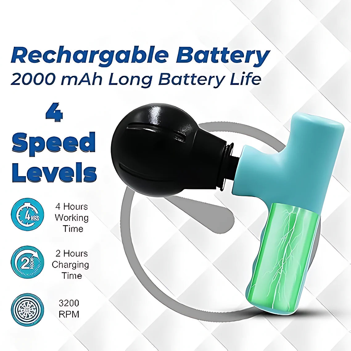 Deep Tissue Massage Gun