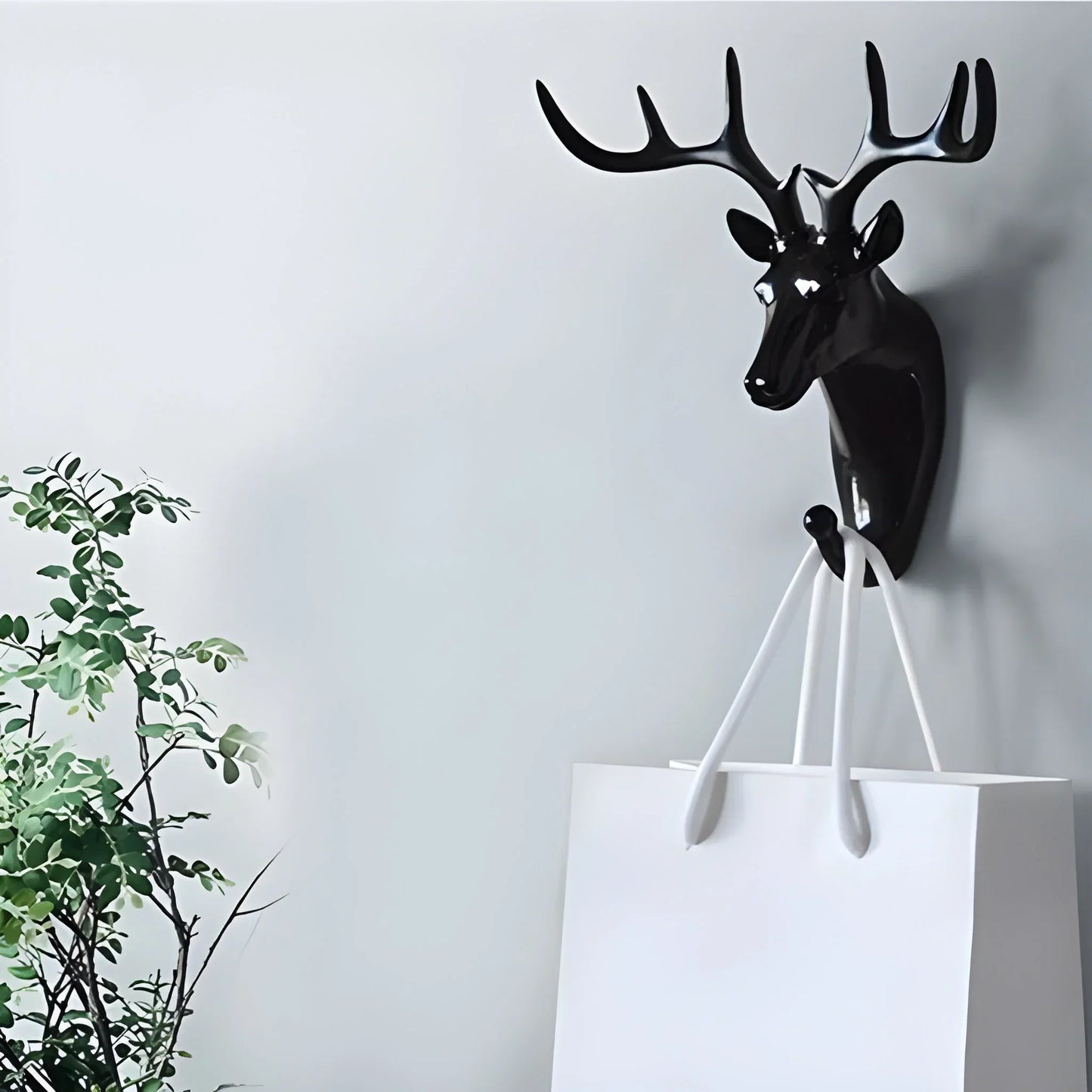 Best deer head self adhesive wall door hook hanger - home & garden | 2025 | fast shipping