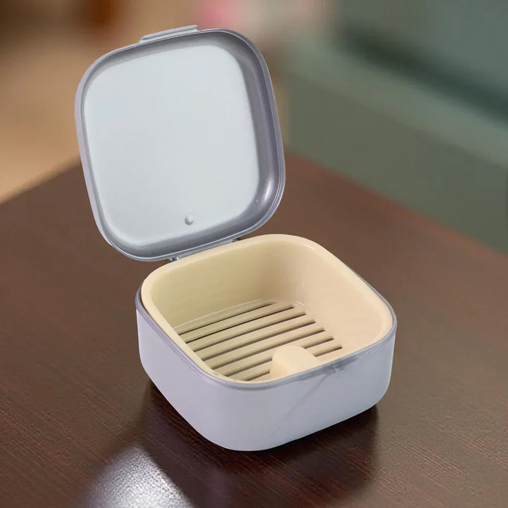 Best dental storage box – grey - denture cleaners | 2025 | fast shipping