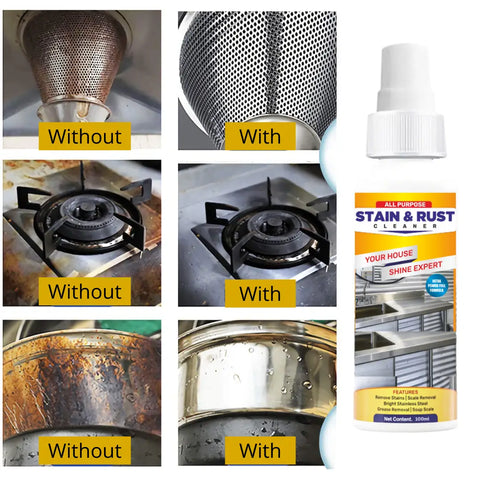 All Purpose Stain Cleaner & Derusting Spray | Buy 1 get 1 free