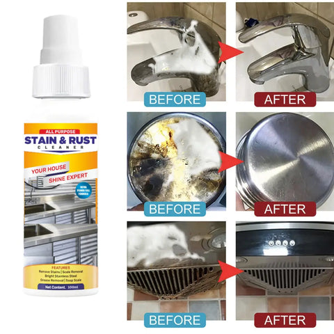 All Purpose Stain Cleaner & Derusting Spray | Buy 1 get 1 free