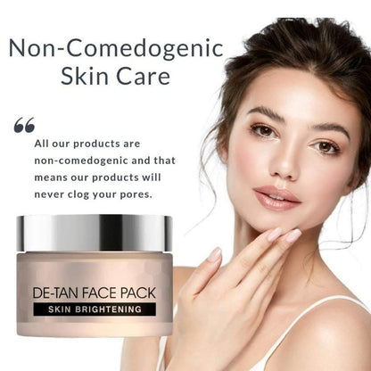 Detan Skin Brightening Face Pack (Pack of 2) Free Size