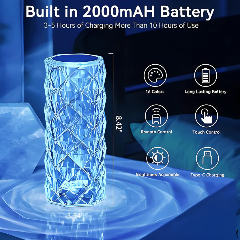 Diamond Touch Mood Lamp Electronics