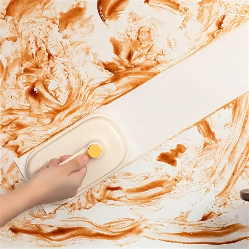 Disposable Magic Wipes Cleaning Brush with Handle Home & Kitchen