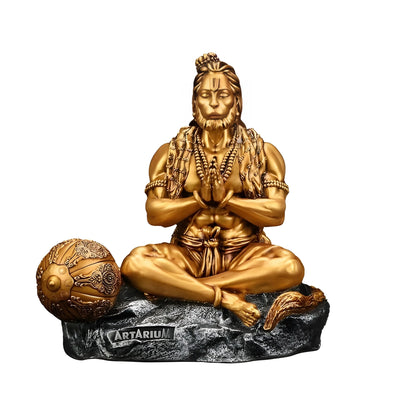 Divine Hanuman Meditative Statue