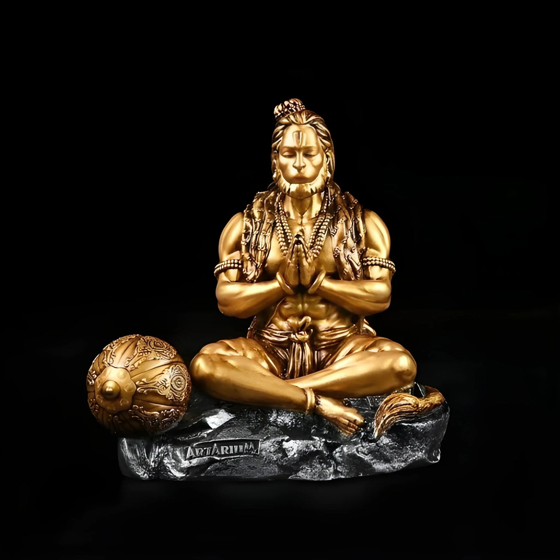 Divine Hanuman Meditative Statue