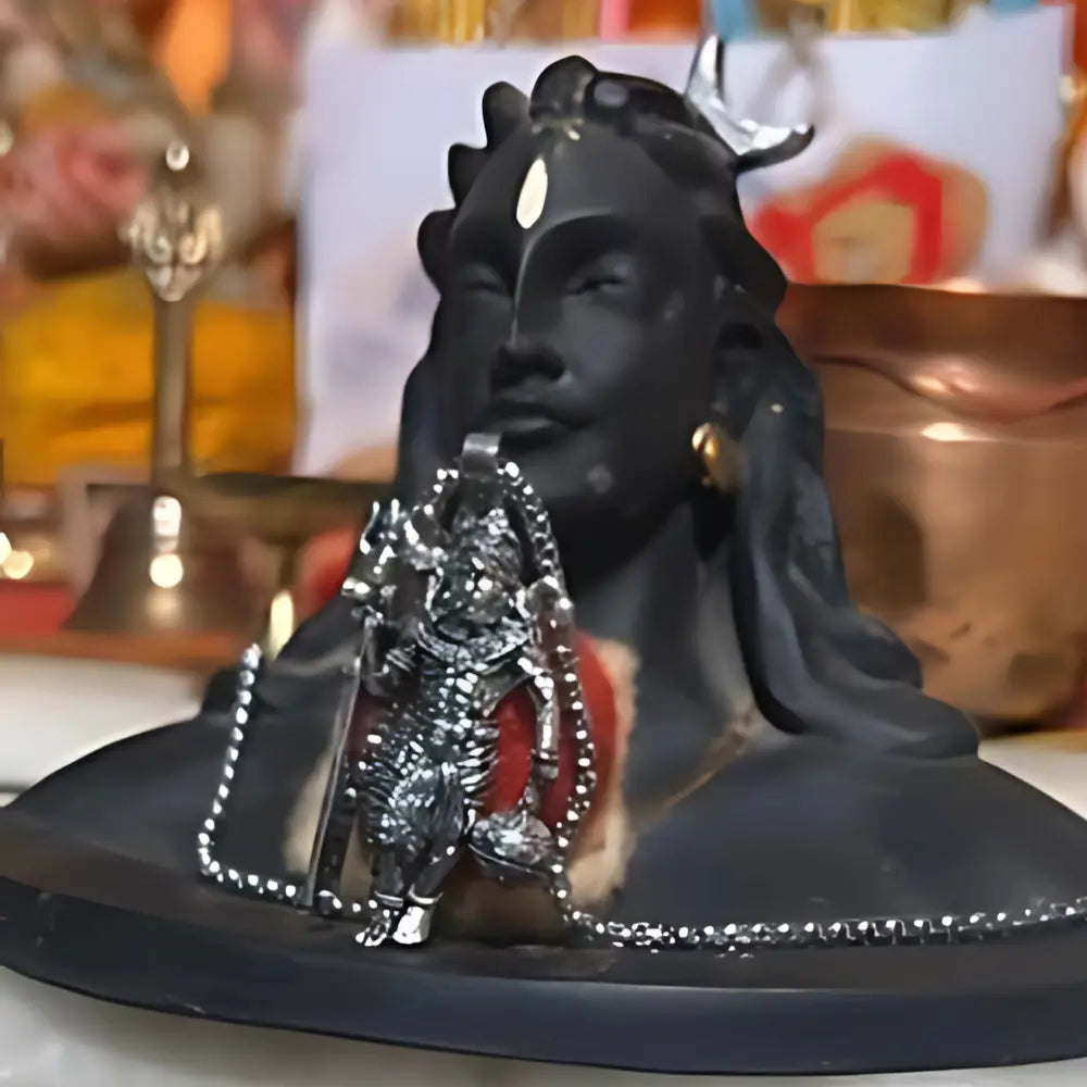 Divine Shiva Locket With Chain jewelry