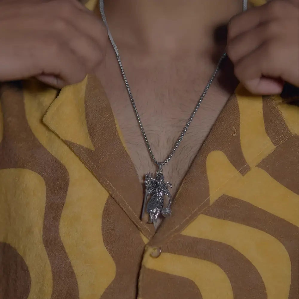 Divine Shiva Locket With Chain jewelry