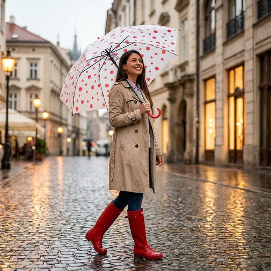 Best dot printed umbrella - rain umbrellas | 2026 | fast shipping