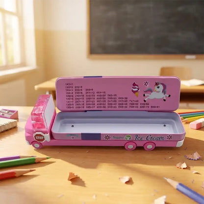 Best double decker ice cream truck pencil case - pen & cases | 2026 | fast shipping