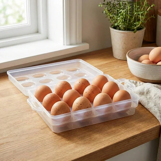 Best double layer egg box - food storage containers | 2026 | fast shipping