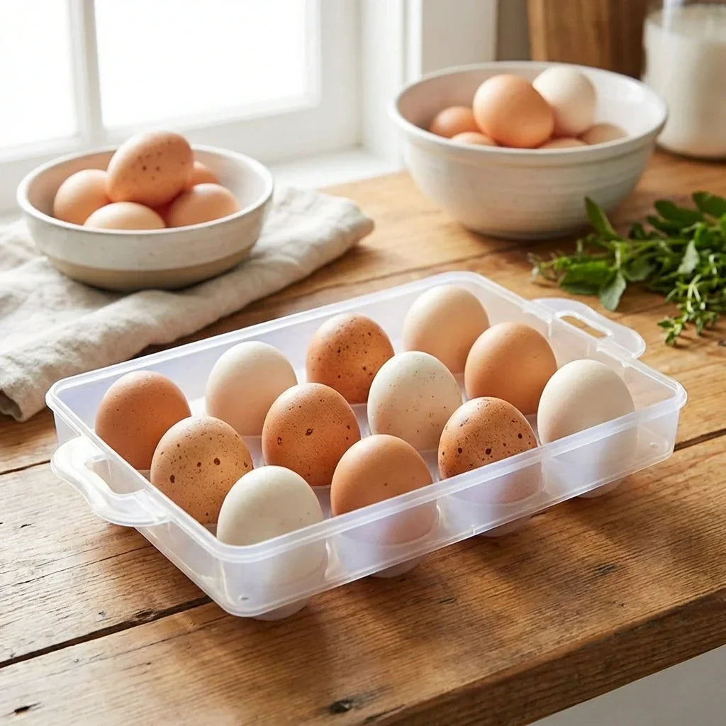 Best double layer egg box - food storage containers | 2026 | fast shipping