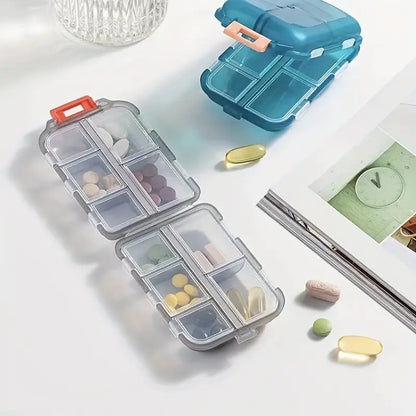 Double Layer Pill Organizer Kitchenware